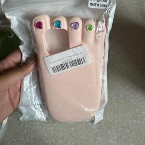 iPhone 12 Pro Max Silicone Foot Phone Case